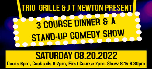 Trio Grille is hosting a comedy show
